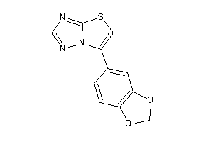 Image of 6-(1,3-benzodioxol-5-yl)thiazolo[2,3-e][1,2,4]triazole