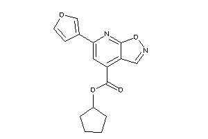 6-(3-furyl)isoxazolo[5,4-b]pyridine-4-carboxylic Acid Cyclopentyl Ester