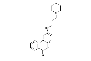 2-(2,4-diketoquinazolin-1-yl)-N-(3-piperidinopropyl)acetamide