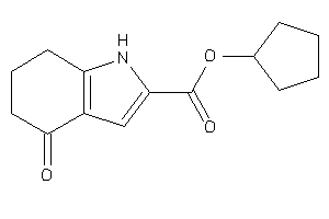 4-keto-1,5,6,7-tetrahydroindole-2-carboxylic Acid Cyclopentyl Ester