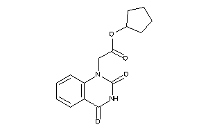 2-(2,4-diketoquinazolin-1-yl)acetic Acid Cyclopentyl Ester