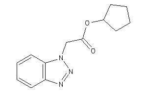 2-(benzotriazol-1-yl)acetic Acid Cyclopentyl Ester