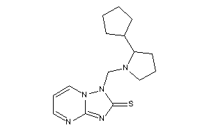 1-[(2-cyclopentylpyrrolidino)methyl]-[1,2,4]triazolo[1,5-a]pyrimidine-2-thione