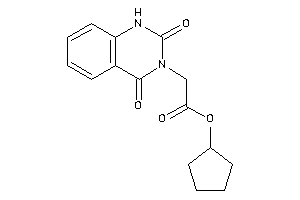 2-(2,4-diketo-1H-quinazolin-3-yl)acetic Acid Cyclopentyl Ester