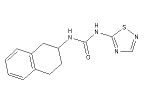 1-tetralin-2-yl-3-(1,2,4-thiadiazol-5-yl)urea