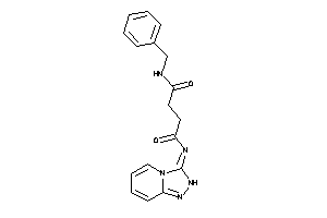 Image of N-benzyl-N'-(2H-[1,2,4]triazolo[4,3-a]pyridin-3-ylidene)succinamide