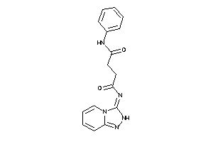 Image of N-phenyl-N'-(2H-[1,2,4]triazolo[4,3-a]pyridin-3-ylidene)succinamide