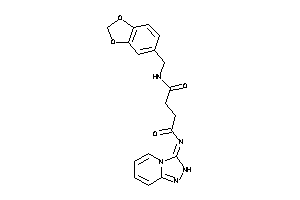 N-piperonyl-N'-(2H-[1,2,4]triazolo[4,3-a]pyridin-3-ylidene)succinamide