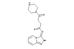 4-keto-4-piperazino-N-(2H-[1,2,4]triazolo[4,3-a]pyridin-3-ylidene)butyramide