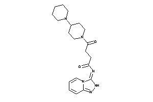 4-keto-4-(4-piperidinopiperidino)-N-(2H-[1,2,4]triazolo[4,3-a]pyridin-3-ylidene)butyramide