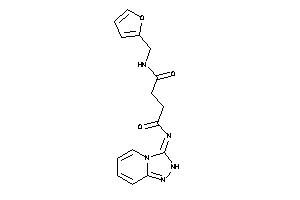 N-(2-furfuryl)-N'-(2H-[1,2,4]triazolo[4,3-a]pyridin-3-ylidene)succinamide