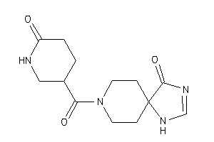 8-(6-ketonipecotoyl)-2,4,8-triazaspiro[4.5]dec-2-en-1-one