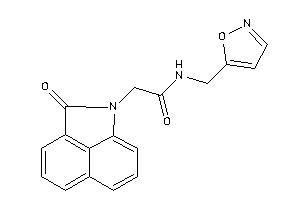 N-(isoxazol-5-ylmethyl)-2-(ketoBLAHyl)acetamide