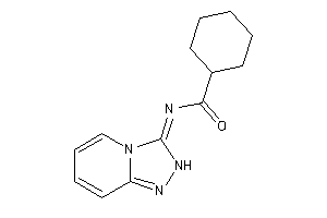 N-(2H-[1,2,4]triazolo[4,3-a]pyridin-3-ylidene)cyclohexanecarboxamide