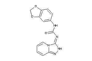Image of 1-(1,3-benzodioxol-5-yl)-3-(2H-[1,2,4]triazolo[4,3-a]pyridin-3-ylidene)urea