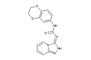 1-(2,3-dihydro-1,4-benzodioxin-6-yl)-3-(2H-[1,2,4]triazolo[4,3-a]pyridin-3-ylidene)urea