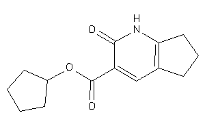 2-keto-1,5,6,7-tetrahydro-1-pyrindine-3-carboxylic Acid Cyclopentyl Ester
