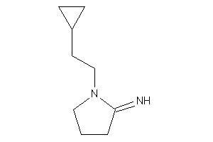 [1-(2-cyclopropylethyl)pyrrolidin-2-ylidene]amine