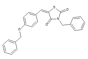 Image of 5-(4-benzoxybenzylidene)-3-benzyl-thiazolidine-2,4-quinone