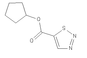Image of Thiadiazole-5-carboxylic Acid Cyclopentyl Ester