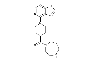 1,4-diazepan-1-yl-(1-thieno[3,2-c]pyridin-4-yl-4-piperidyl)methanone