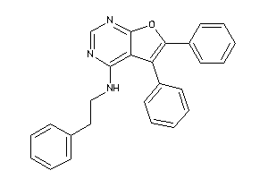(5,6-diphenylfuro[2,3-d]pyrimidin-4-yl)-phenethyl-amine