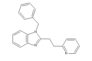 Image of 1-benzyl-2-[2-(2-pyridyl)ethyl]benzimidazole