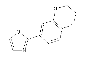 2-(2,3-dihydro-1,4-benzodioxin-7-yl)oxazole