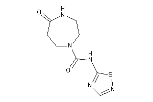5-keto-N-(1,2,4-thiadiazol-5-yl)-1,4-diazepane-1-carboxamide