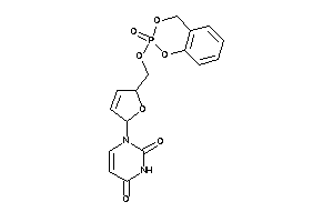 1-[5-[(8-keto-7,9-dioxa-8$l^{5}-phosphabicyclo[4.4.0]deca-1(6),2,4-trien-8-yl)oxymethyl]-2,5-dihydrofuran-2-yl]pyrimidine-2,4-quinone