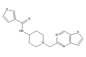 N-[1-(thieno[3,2-d]pyrimidin-2-ylmethyl)-4-piperidyl]-3-furamide