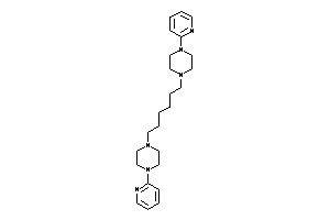 1-(2-pyridyl)-4-[6-[4-(2-pyridyl)piperazino]hexyl]piperazine