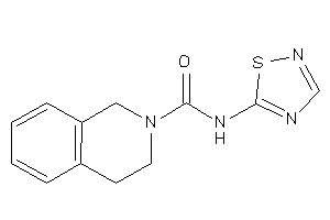 N-(1,2,4-thiadiazol-5-yl)-3,4-dihydro-1H-isoquinoline-2-carboxamide