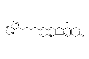 Image of 3-purin-9-ylpropoxyBLAHquinone