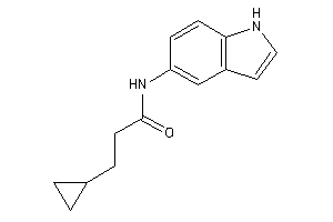 3-cyclopropyl-N-(1H-indol-5-yl)propionamide