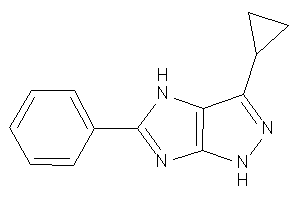 3-cyclopropyl-5-phenyl-1,4-dihydropyrazolo[3,4-d]imidazole
