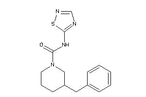 3-benzyl-N-(1,2,4-thiadiazol-5-yl)piperidine-1-carboxamide