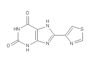 Image of 8-thiazol-4-yl-7H-xanthine