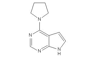4-pyrrolidino-7H-pyrrolo[2,3-d]pyrimidine