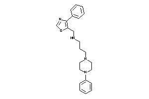 (4-phenyloxazol-5-yl)methyl-[3-(4-phenylpiperazino)propyl]amine