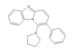2-phenyl-1-pyrrolidino-pyrido[1,2-a]benzimidazole