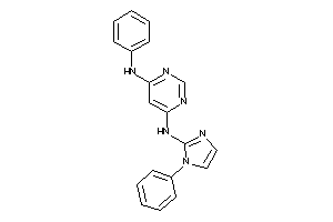 Image of (6-anilinopyrimidin-4-yl)-(1-phenylimidazol-2-yl)amine