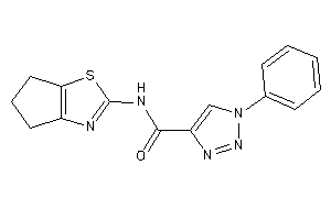 Image of N-(5,6-dihydro-4H-cyclopenta[d]thiazol-2-yl)-1-phenyl-triazole-4-carboxamide