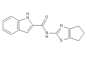 Image of N-(5,6-dihydro-4H-cyclopenta[d]thiazol-2-yl)-1H-indole-2-carboxamide