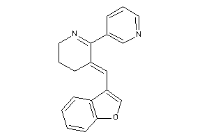 Image of 3-[5-(benzofuran-3-ylmethylene)-3,4-dihydro-2H-pyridin-6-yl]pyridine