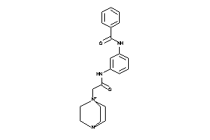 N-[3-[[2-(4-aza-1-azoniabicyclo[2.2.2]octan-1-yl)acetyl]amino]phenyl]benzamide