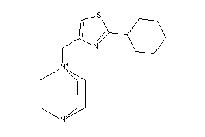 4-(4-aza-1-azoniabicyclo[2.2.2]octan-1-ylmethyl)-2-cyclohexyl-thiazole