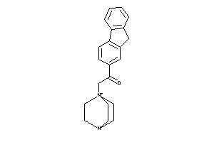 2-(4-aza-1-azoniabicyclo[2.2.2]octan-1-yl)-1-(9H-fluoren-2-yl)ethanone