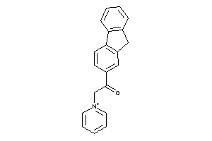 1-(9H-fluoren-2-yl)-2-pyridin-1-ium-1-yl-ethanone