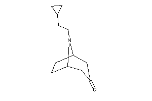 Image of 8-(2-cyclopropylethyl)-8-azabicyclo[3.2.1]octan-3-one